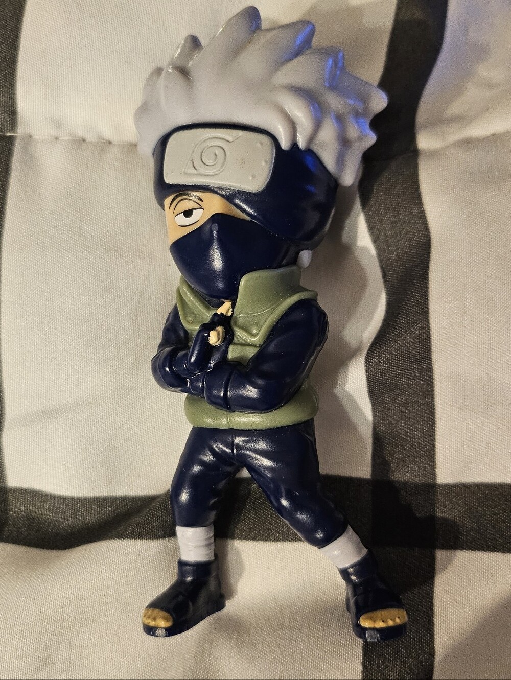 2025 Burger King Naruto Kids Meal Toy‎ Kakashi Hatake #7 Anime Figure Loose